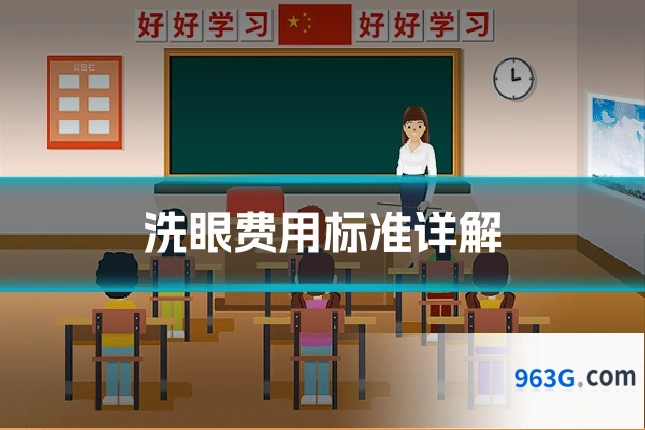 洗眼费用标准详解