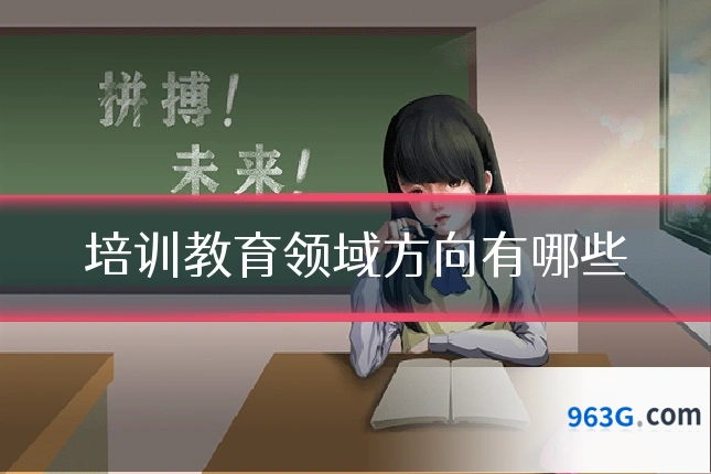培训教育领域方向有哪些