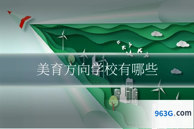 美育方向学校有哪些