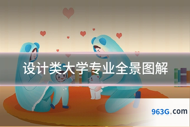 设计类大学专业全景图解