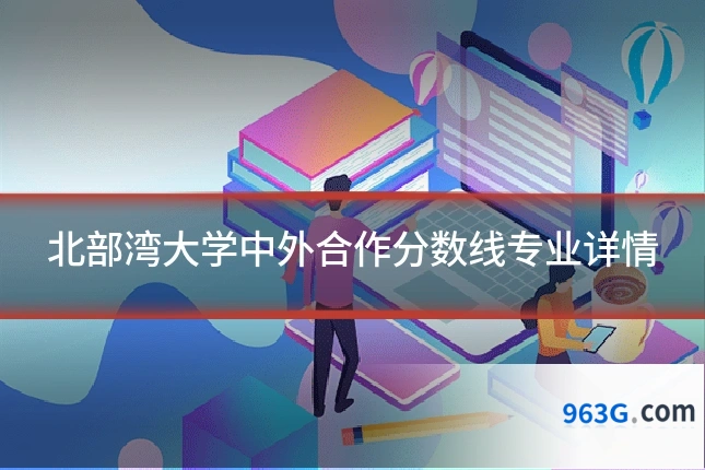 北部湾大学中外合作分数线专业详情