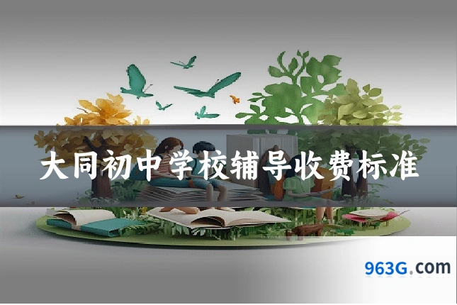 大同初中学校辅导收费标准