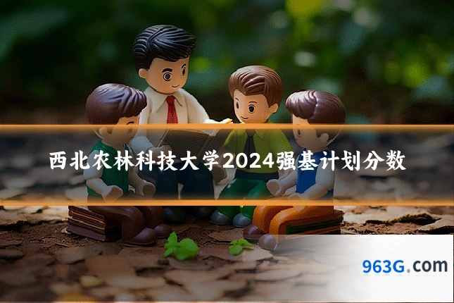 西北农林科技大学2024强基计划分数