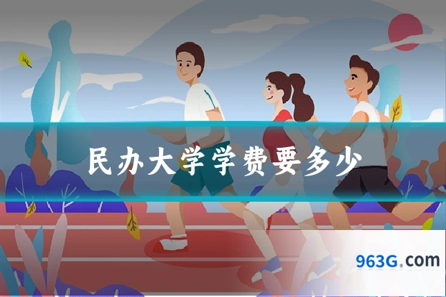 民办大学学费要多少