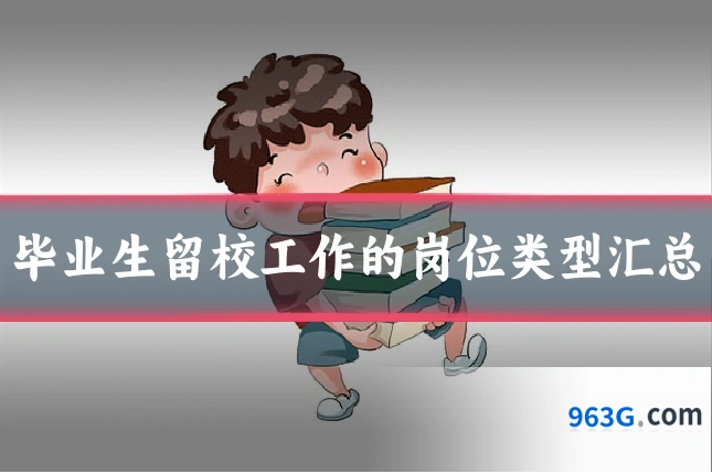 毕业生留校工作的岗位类型汇总