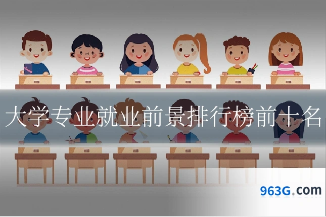 大学专业就业前景排行榜前十名