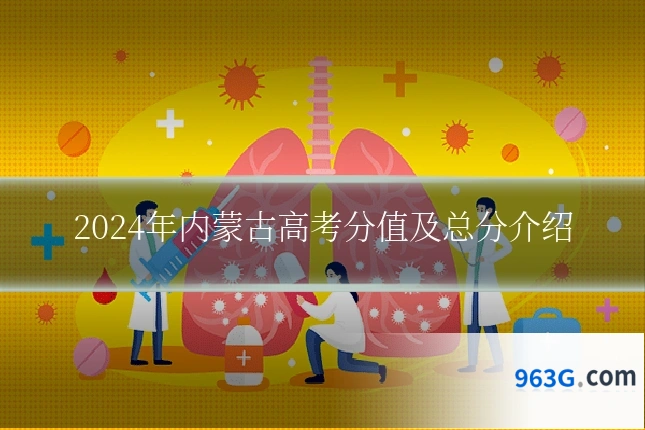 2024年内蒙古高考分值及总分介绍