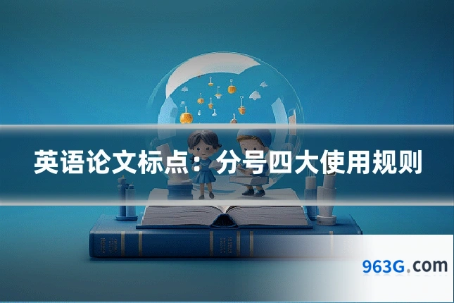 英语论文标点：分号四大使用规则