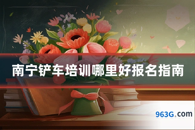 南宁铲车培训哪里好报名指南