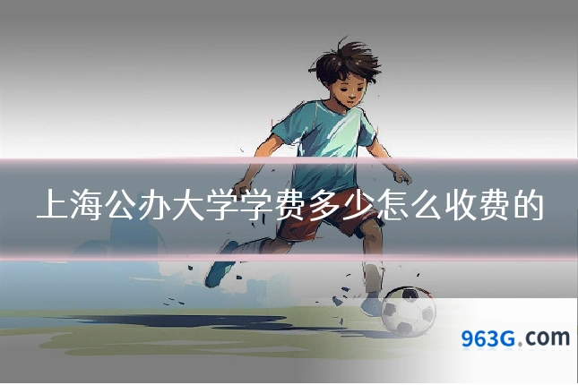 上海公办大学学费多少怎么收费的