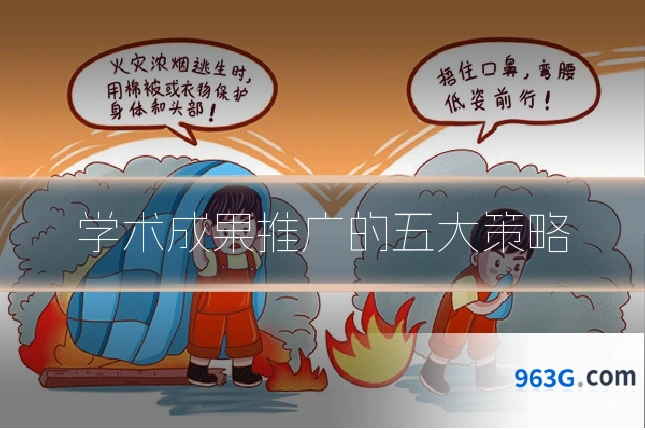 学术成果推广的五大策略