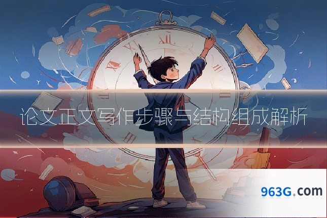 论文正文写作步骤与结构组成解析