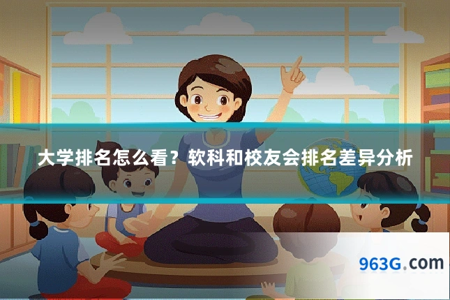 大学排名怎么看？软科和校友会排名差异分析