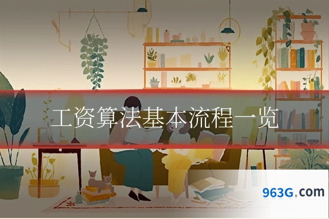 工资算法基本流程一览
