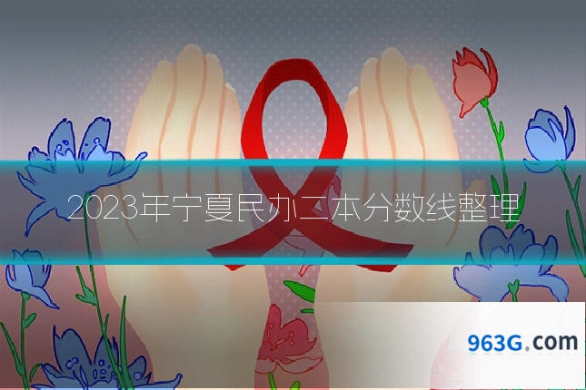 2023年宁夏民办二本分数线整理