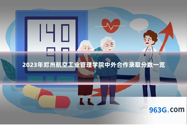 2023年郑州航空工业管理学院中外合作录取分数一览