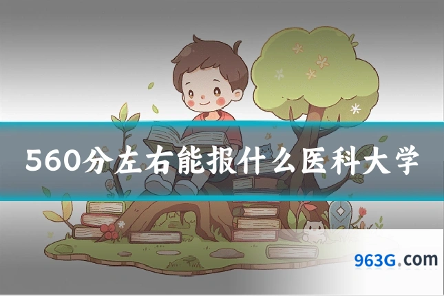 560分左右能报什么医科大学