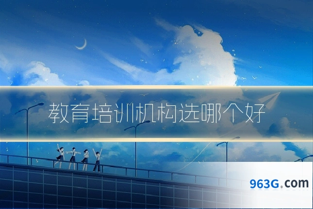 教育培训机构选哪个好