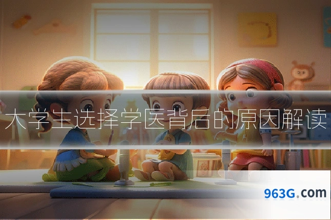 大学生选择学医背后的原因解读