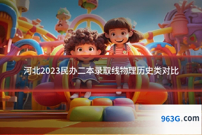 河北2023民办二本录取线物理历史类对比