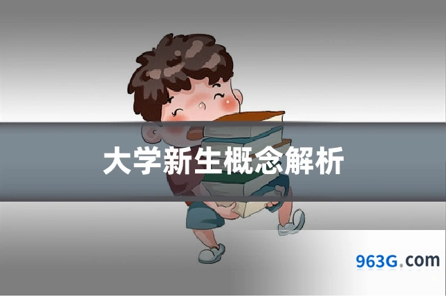 大学新生概念解析