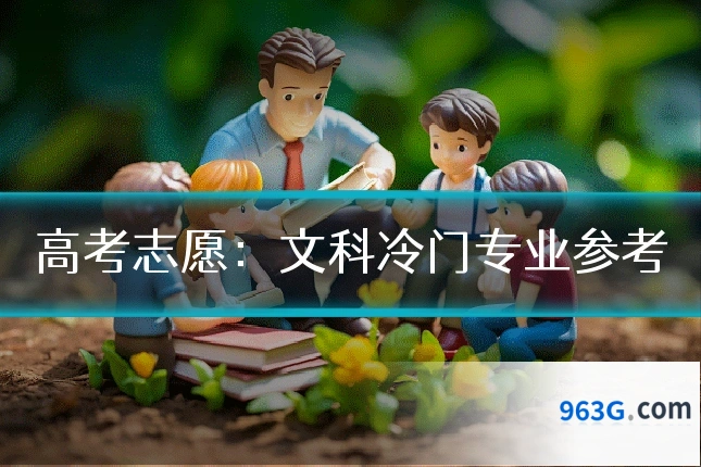 高考志愿：文科冷门专业参考
