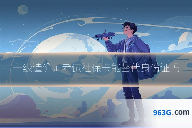 一级造价师考试社保卡能替代身份证吗