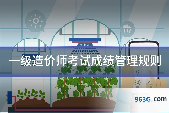 一级造价师考试成绩管理规则