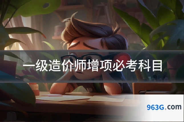 一级造价师增项必考科目