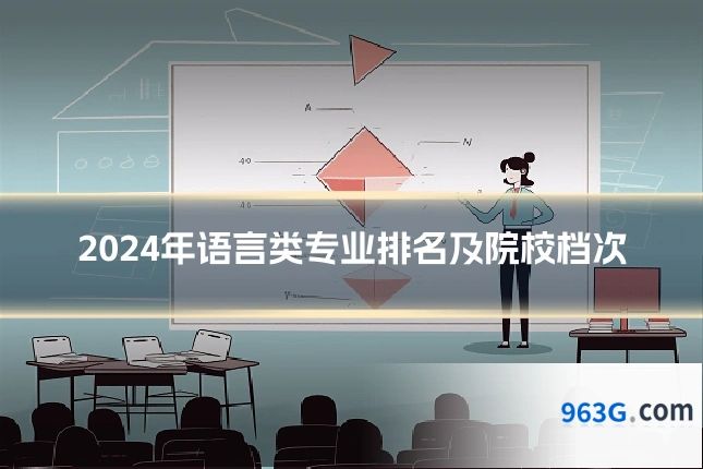 2024年语言类专业排名及院校档次