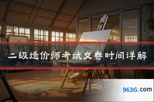 二级造价师考试交卷时间详解
