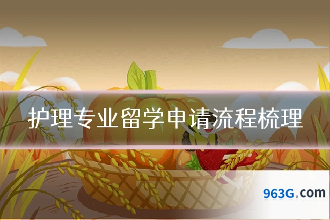 护理专业留学申请流程梳理