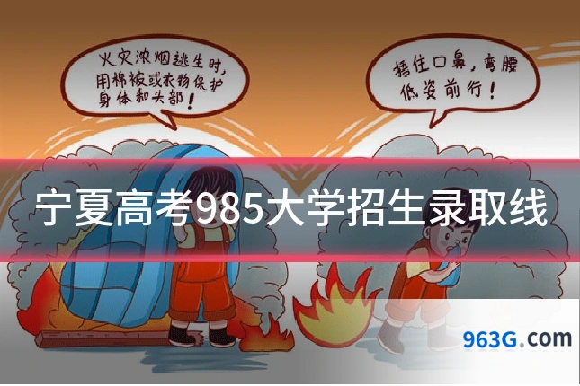 宁夏高考985大学招生录取线