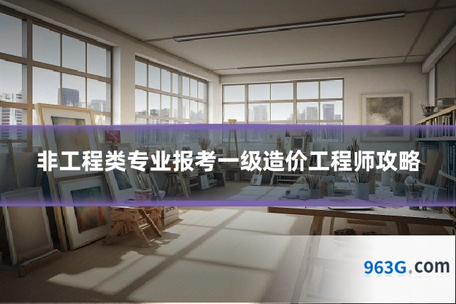非工程类专业报考一级造价工程师攻略