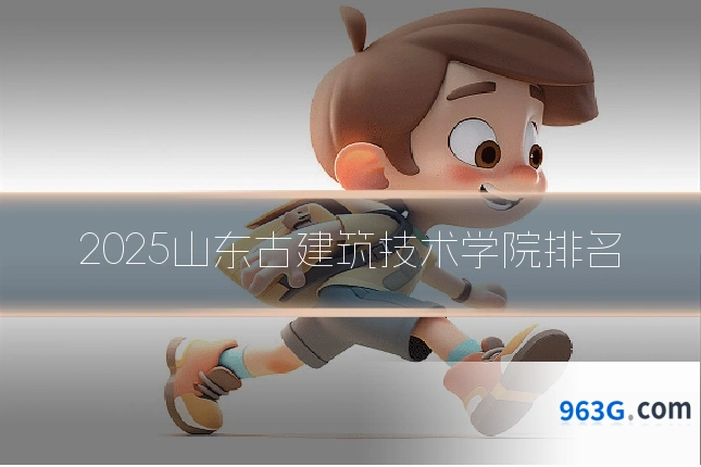 2025山东古建筑技术学院排名