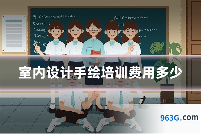 室内设计手绘培训费用多少