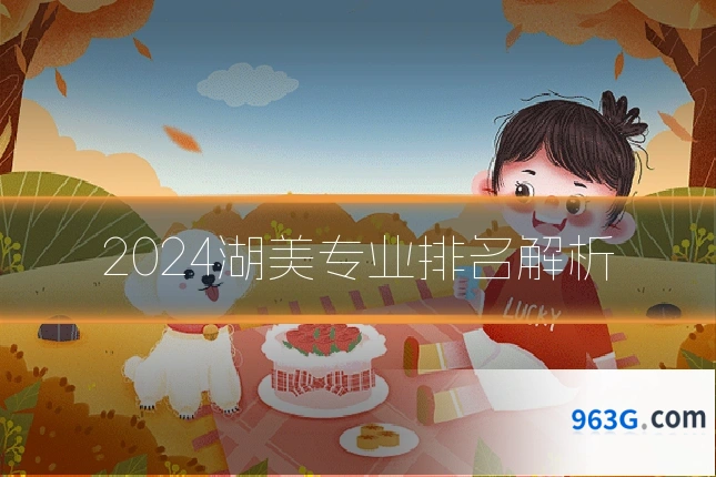 2024湖美专业排名解析