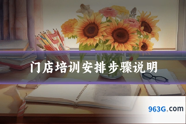 门店培训安排步骤说明