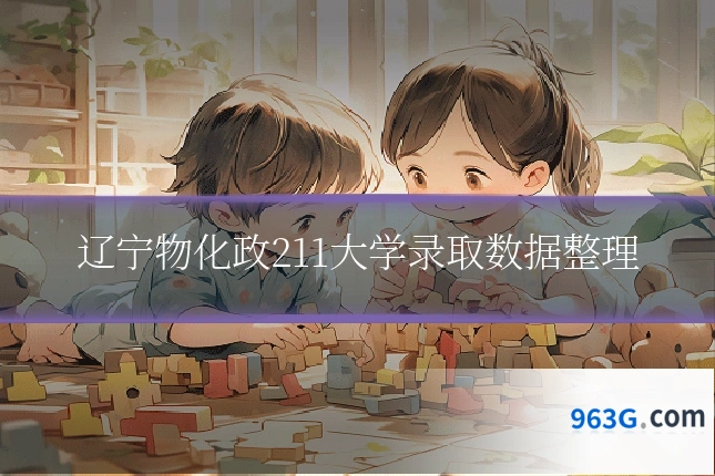 辽宁物化政211大学录取数据整理