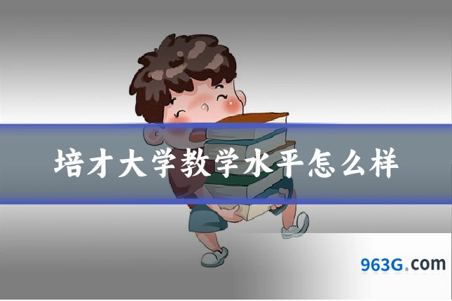 培才大学教学水平怎么样