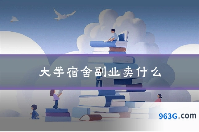 大学宿舍副业卖什么