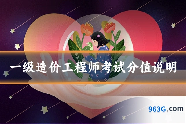 一级造价工程师考试分值说明