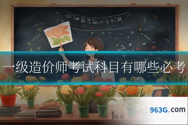 一级造价师考试科目有哪些必考