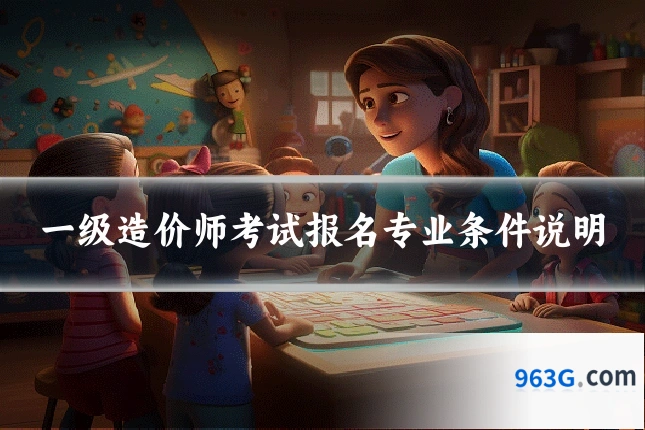 一级造价师考试报名专业条件说明