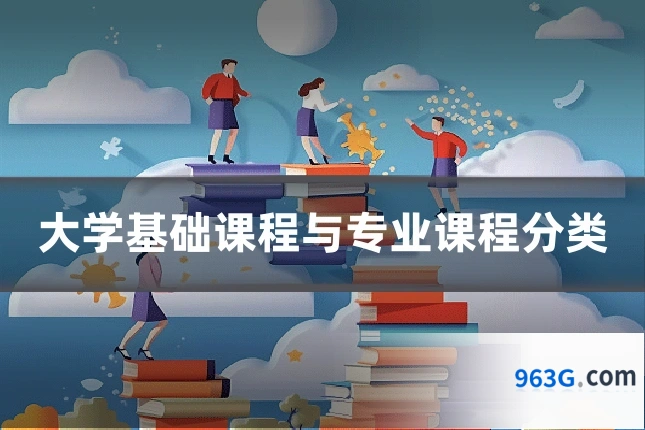 大学基础课程与专业课程分类