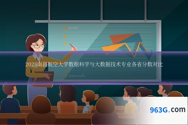2023南昌航空大学数据科学与大数据技术专业各省分数对比