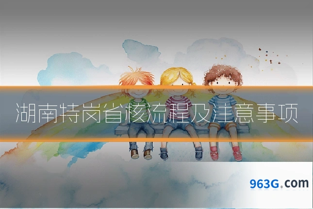 湖南特岗省核流程及注意事项