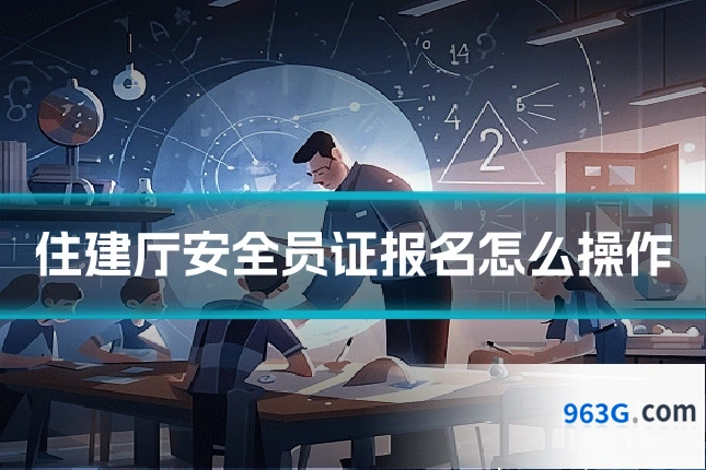 住建厅安全员证报名怎么操作