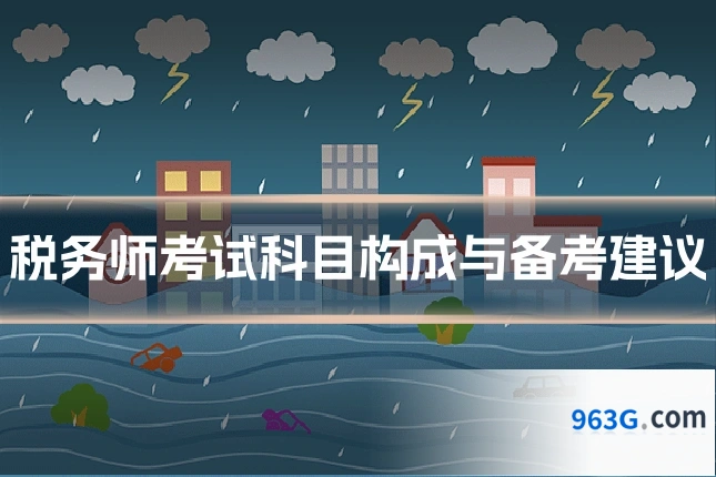 税务师考试科目构成与备考建议