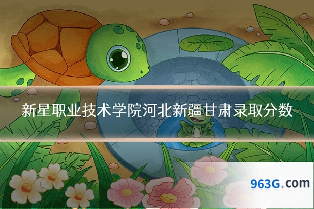 新星职业技术学院河北新疆甘肃录取分数